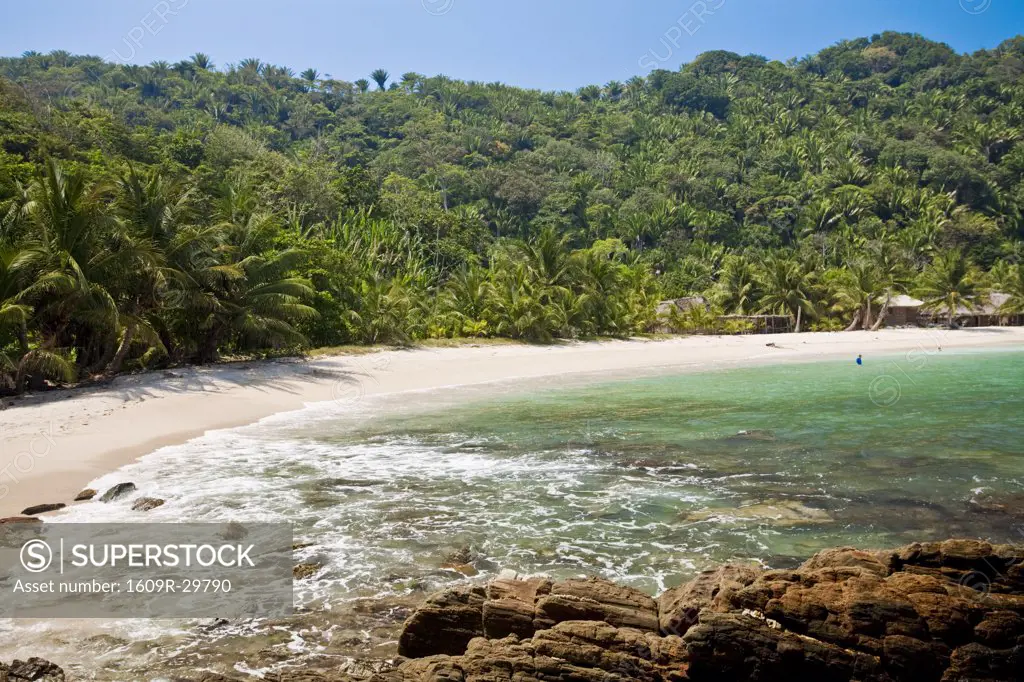 Honduras, Tela, Parque National Jeanette Kawas, Punta Sal,  Cocalto Beach