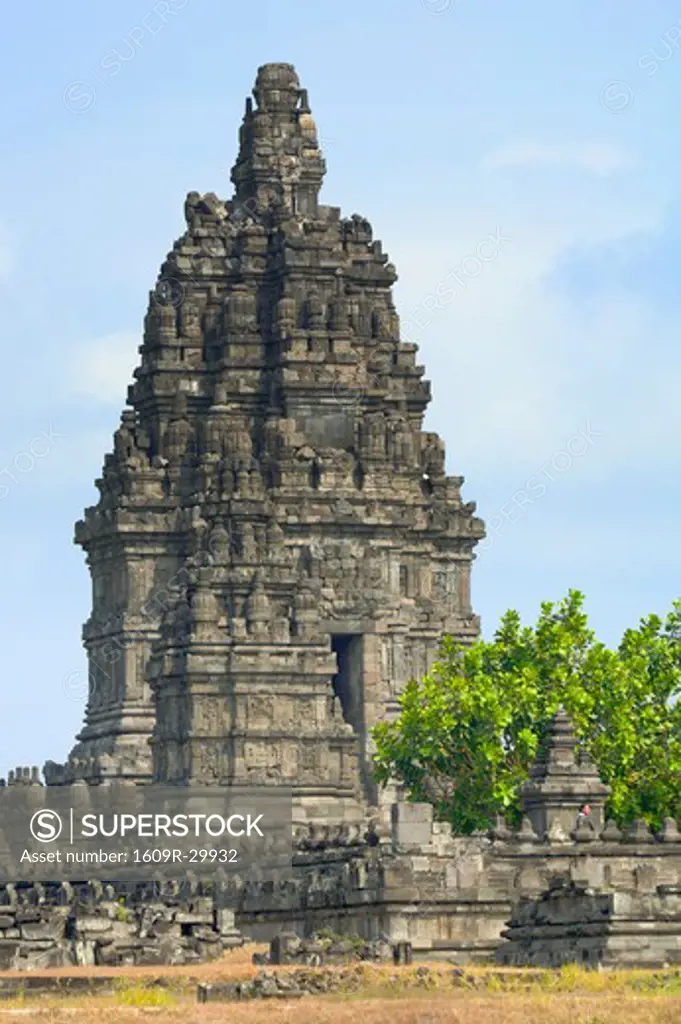 Main shrine dedicated to Shiva, Prambanan Hindu temple, UNESCO World Heritage Site, Yogyakarta, Java, Indonesia