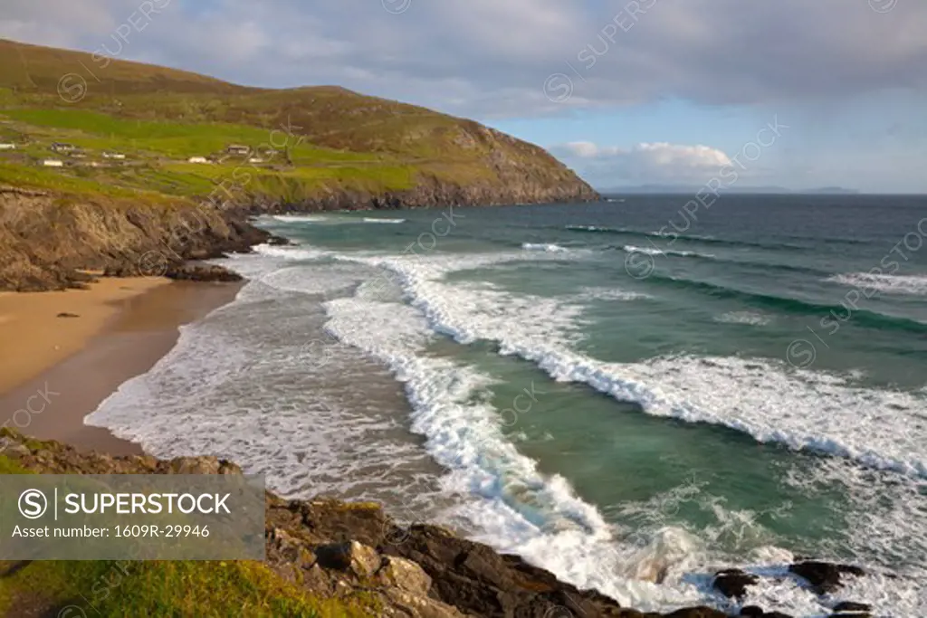 Coumeenoole Beach & Slea Head, Dingle Peninsula, County Kerry, Munster, Republic of Ireland