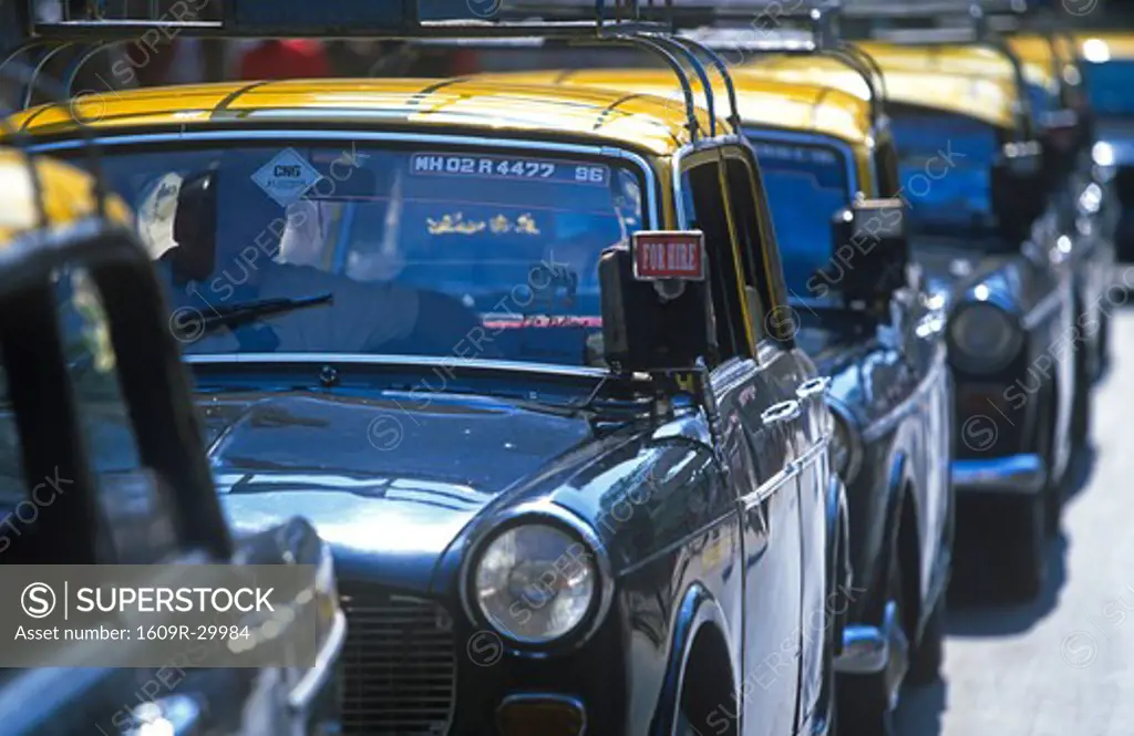 Taxis, Mumbai (Bombay), India