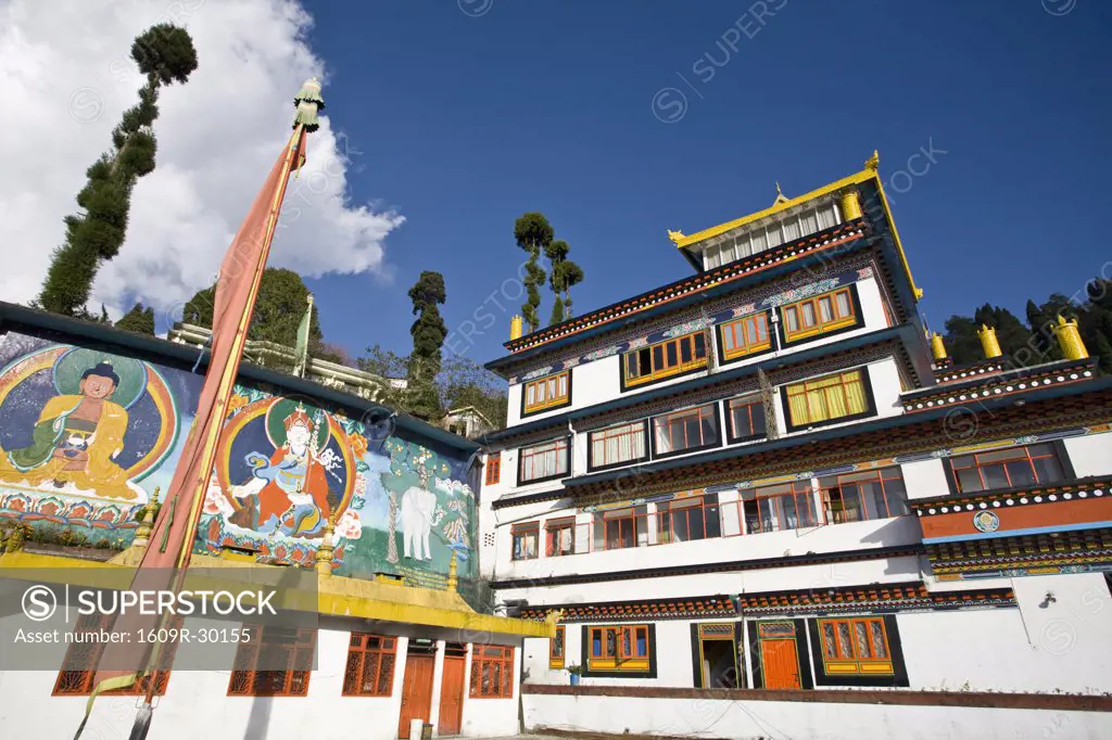 India, West Bengal, Darjeeling, Druk Sangag Choeling Monastery known as  Dali Monastery
