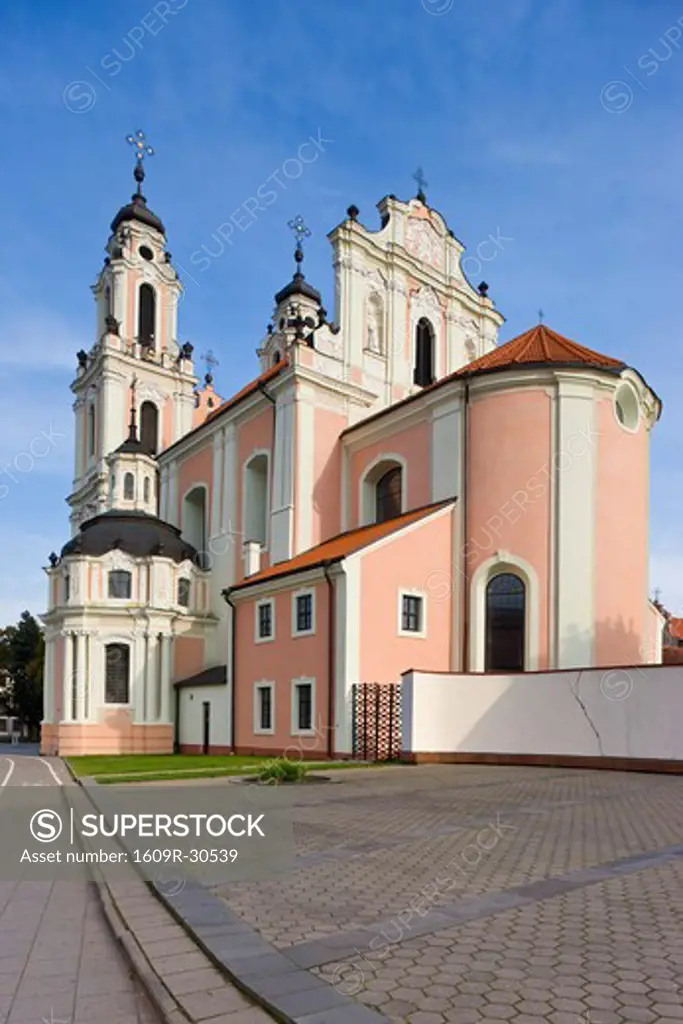 Lithuania, Vilnius, St Catherine's Church and the Benedictine Nunnery