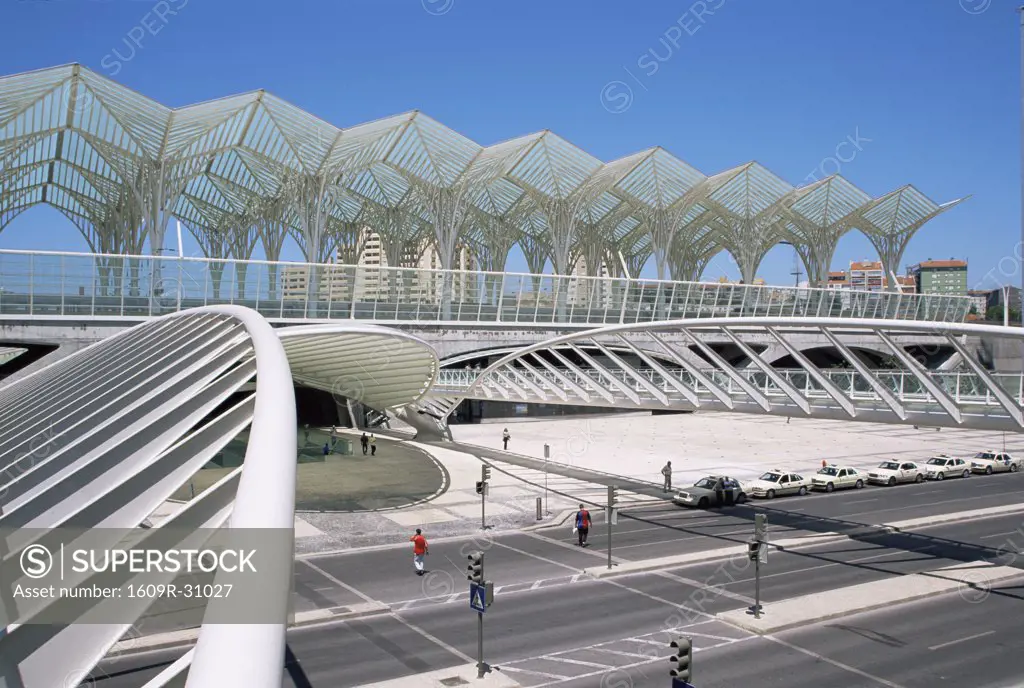 Railway Station, Lisbon Expo (Parque das Nacoes),  Lisbon, Portugal