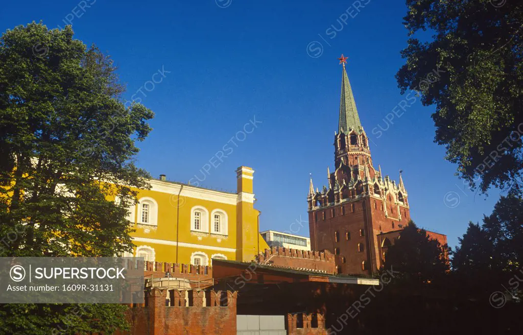 Trinity Gate Tower, Kremlin, Moscow, Russia