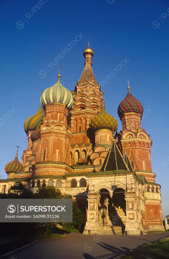 St. Basil's Cathedral, Red Square, Moscow, Russia