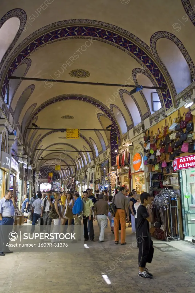 Gran Bazaar, Sultanhamet, Istanbul, Turkey