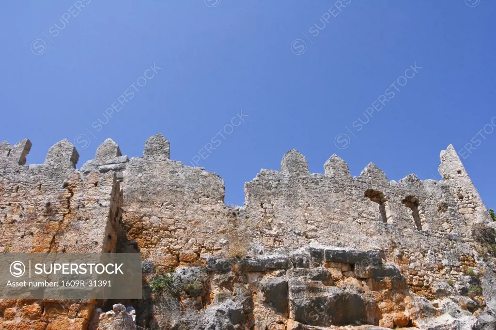 Turkey, Kalekoy, Crusader fortress