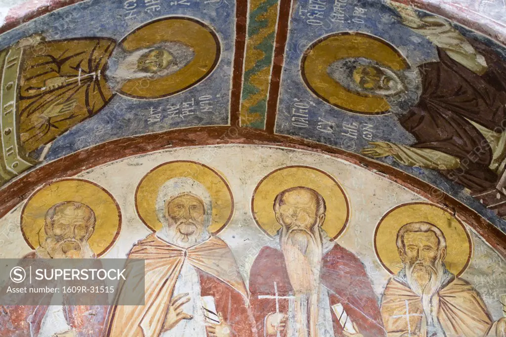 Turkey, Black Sea Coast, Trabzon, Aya Sofya museum- Church of the Divine  Wisdom, Biblical Frescoes