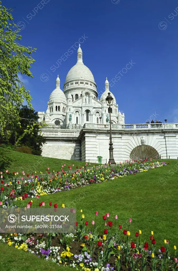 France, Paris, Montmartre, Sacre Coeur