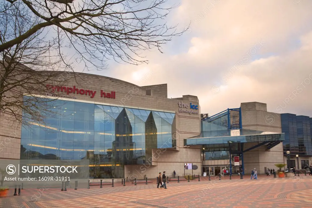England, West Midlands, Birmingham, Brindley Place, ICC/Symphony Hall