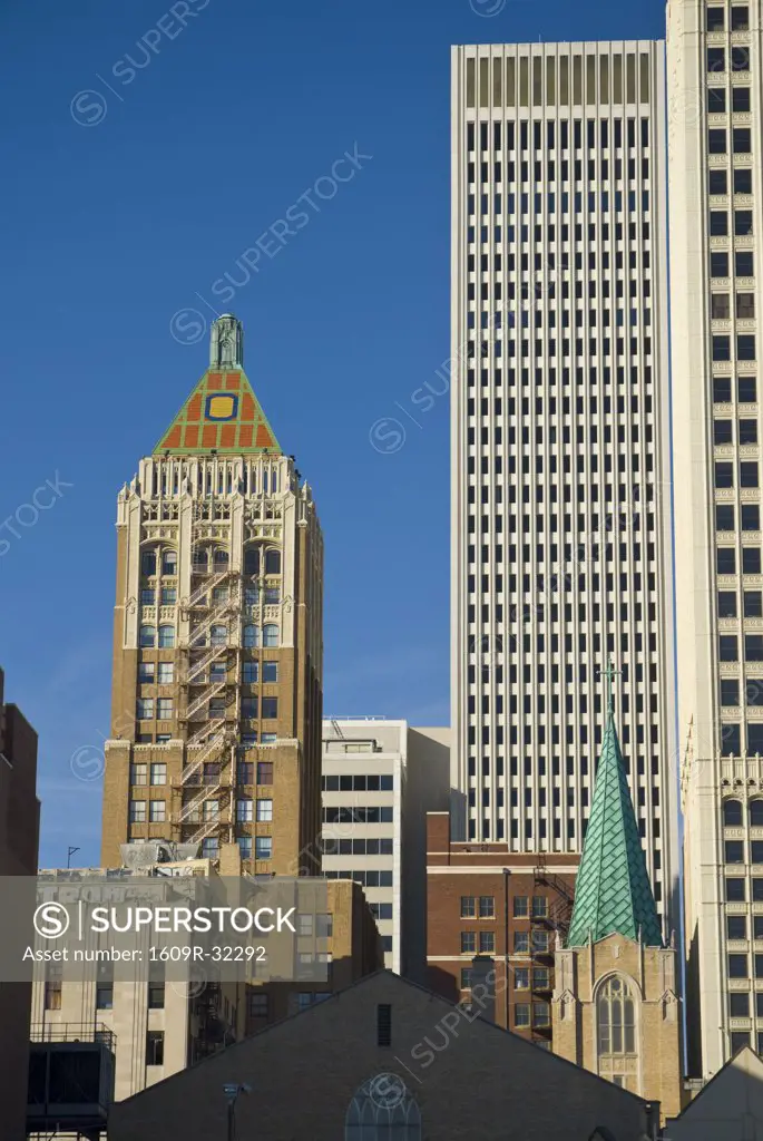 USA, Oklahoma, Tulsa, Downtown