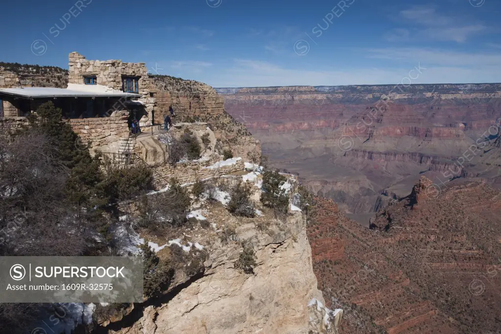 USA, Arizona, Grand Canyon National Park, Grand Canyon Village, Lookout Studio