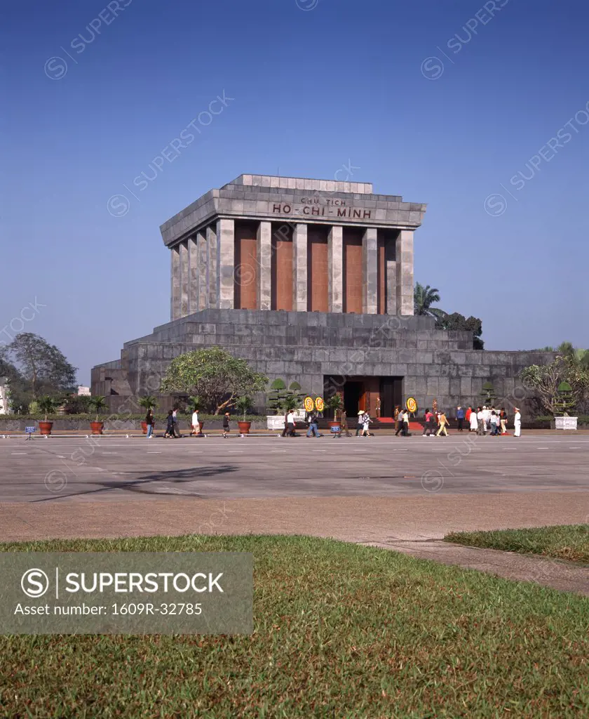 Ho Chi-Minh's mausoleum, Hanoi, Vietnam