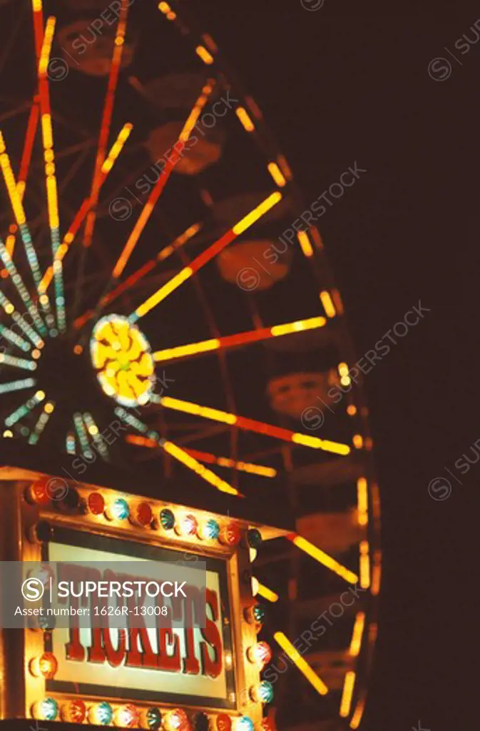 Ferris Wheel At a Carnival