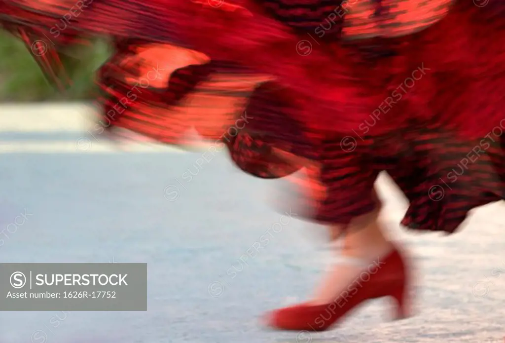 Flamenco Dancer's Feet