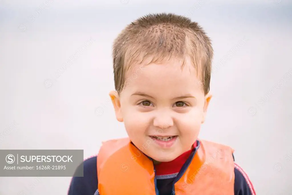 Little Boy with Life Jacket