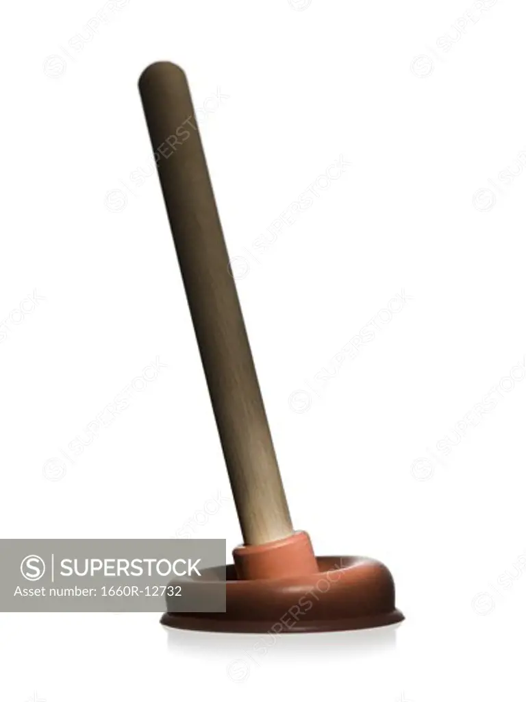 Close-up of a plunger