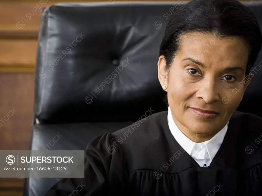 Portrait of a female judge