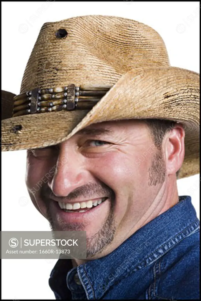 Smiling cowboy