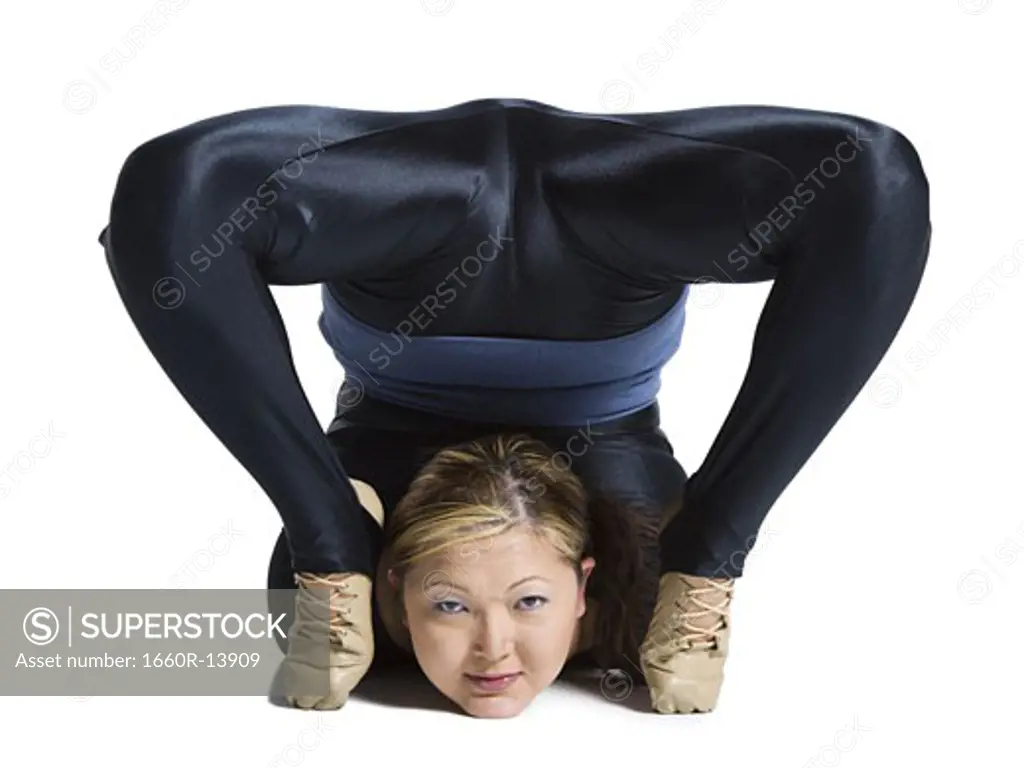Female contortionist