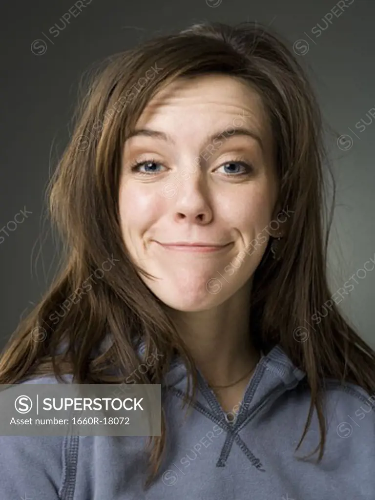 Woman smiling