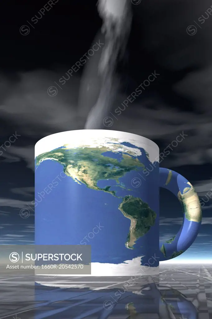 Earth coffee mug