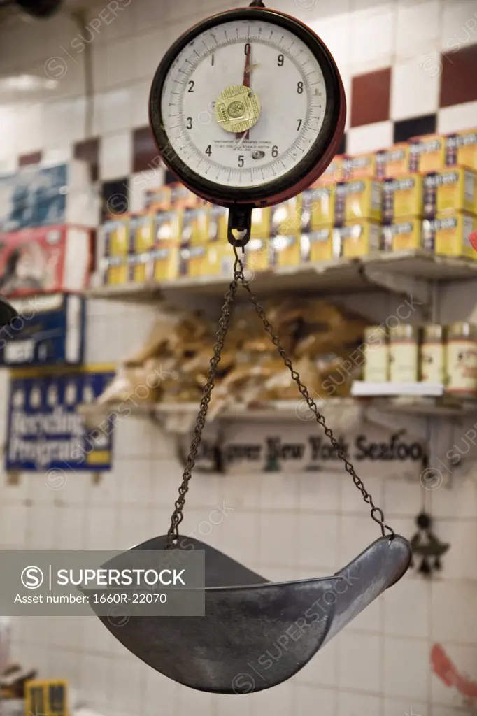 Scale in a market.