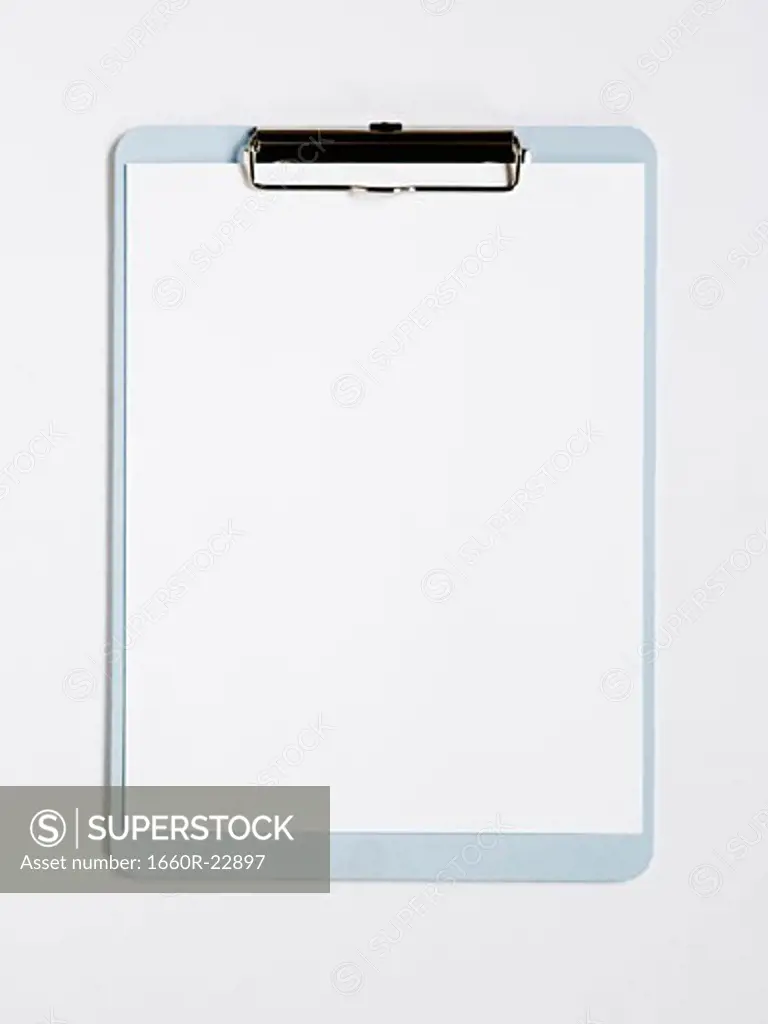 blank clipboard