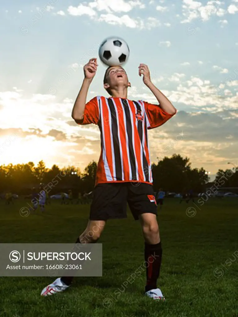 youth soccer player