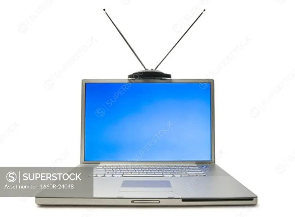 tv on a laptop