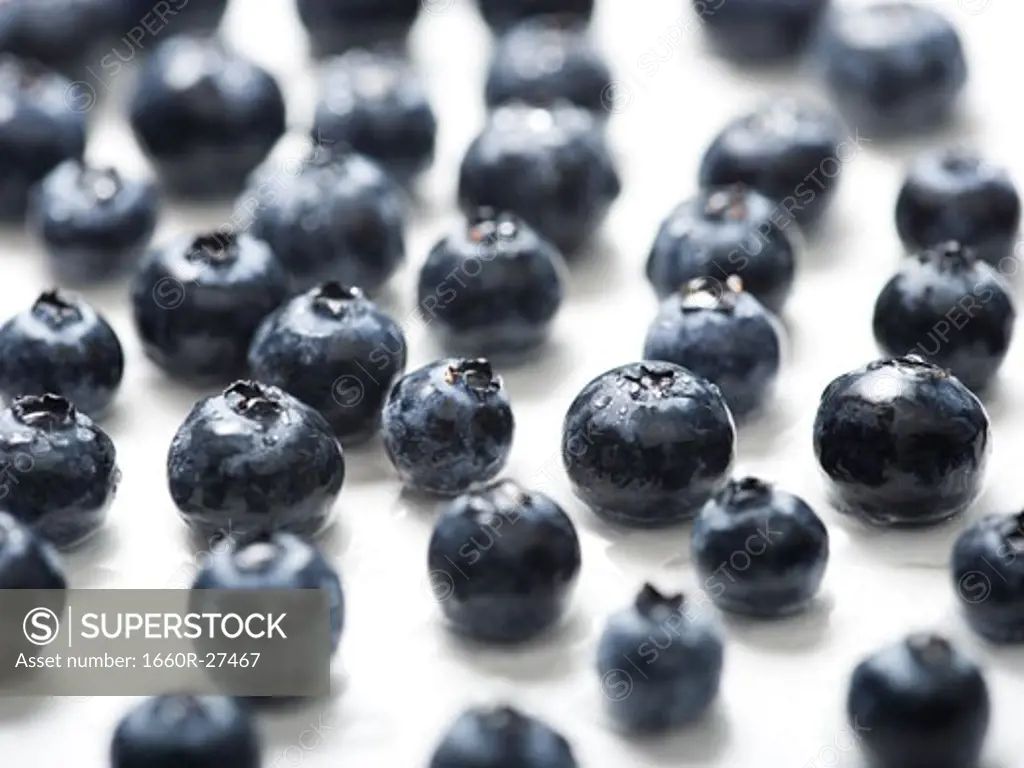 Close-up of blueberries