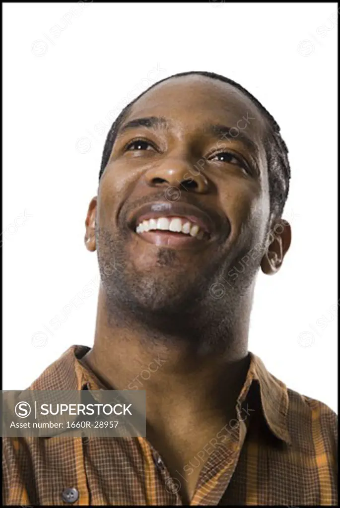 African American man laughing