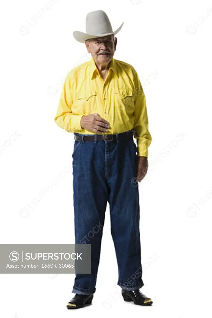 Older man in western clothing
