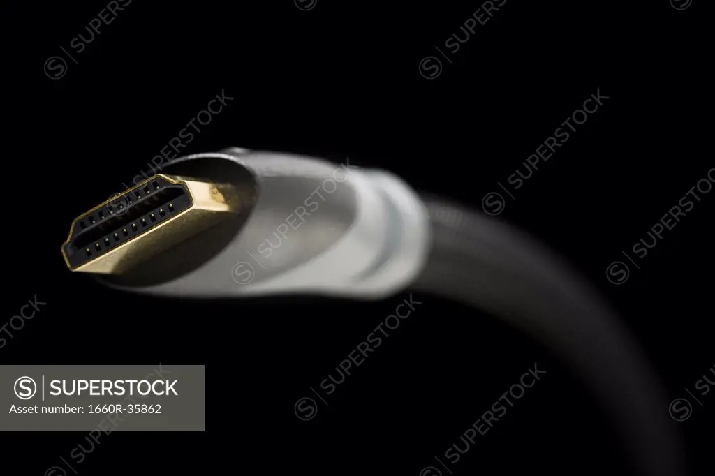 Detailed view of USB plug