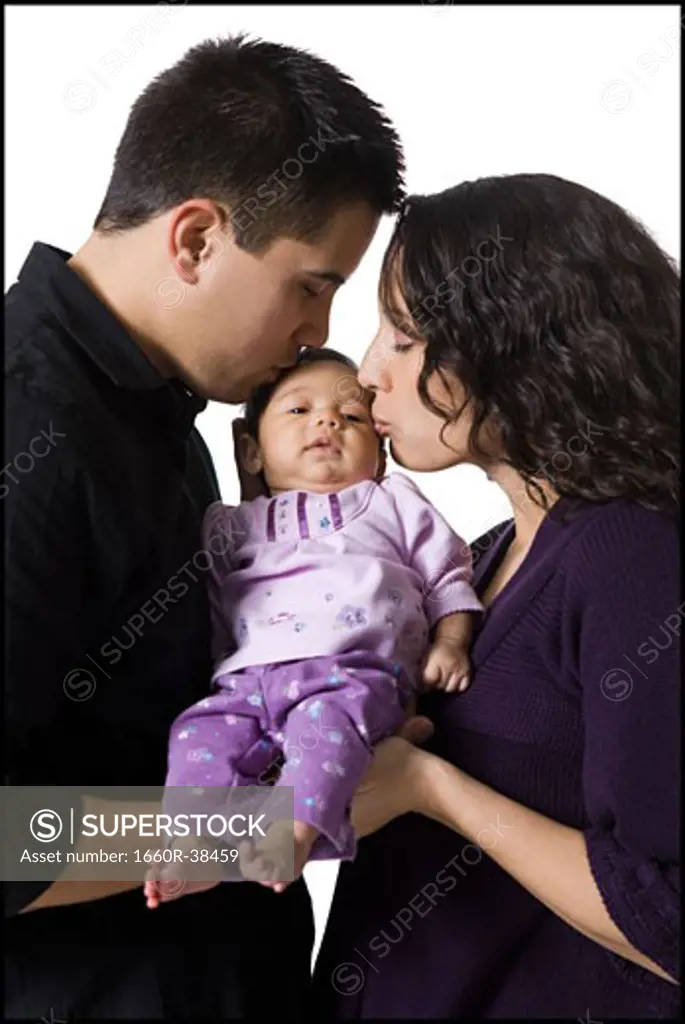 parents and baby