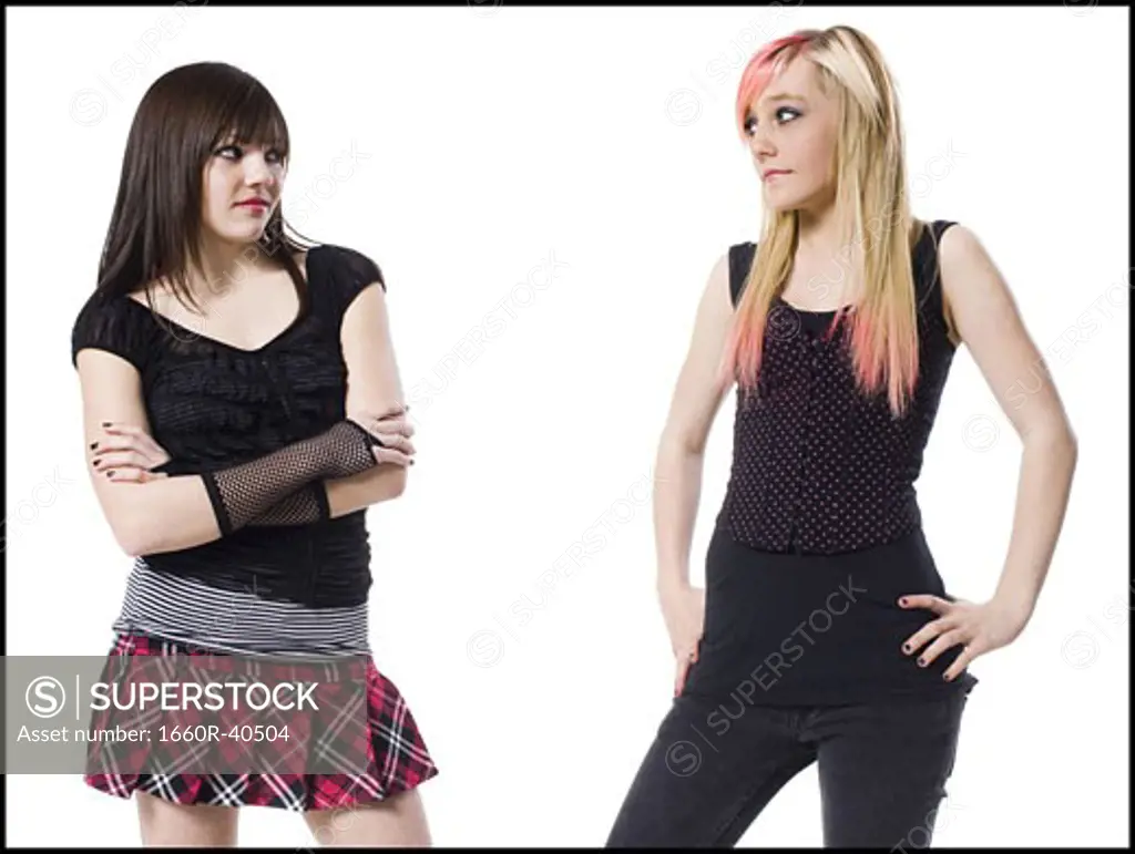 two rocker girls