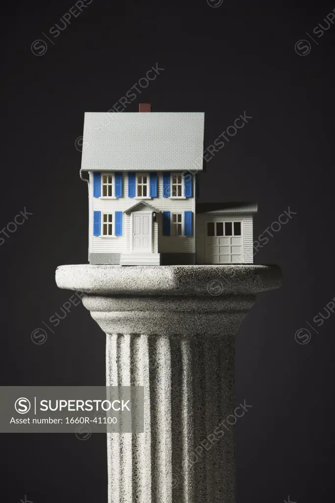 house on a pedestal