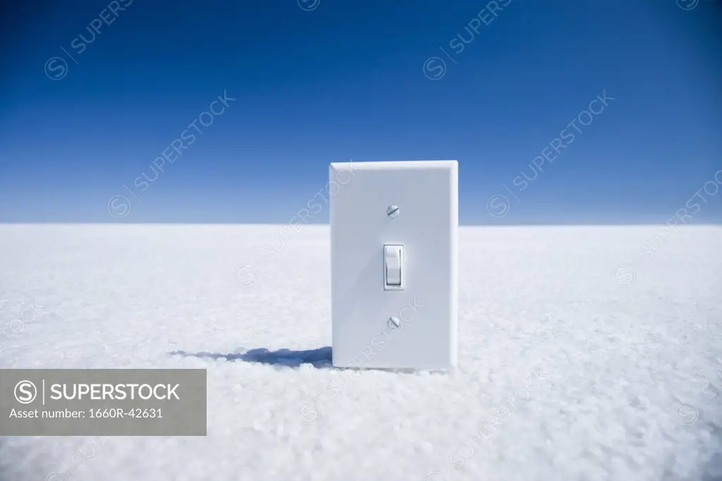 light switch in the middle of nowhere