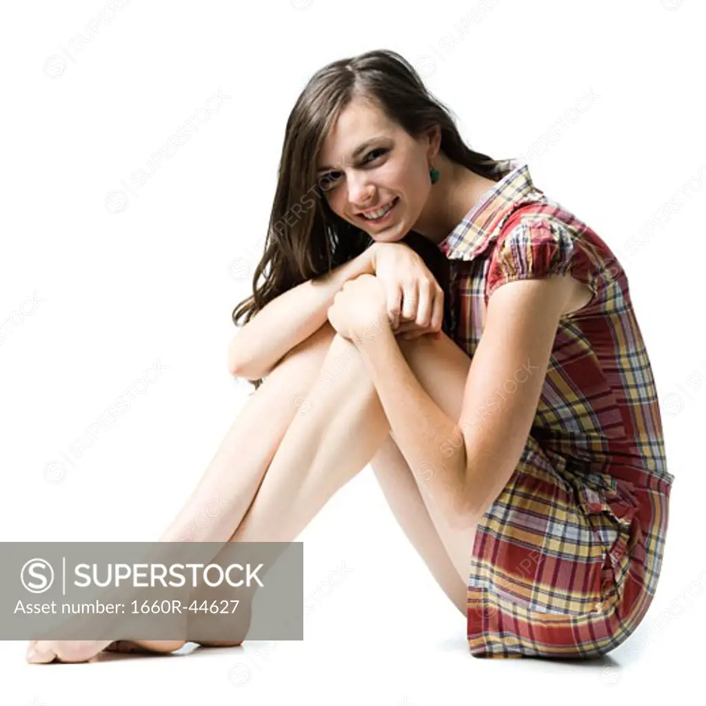 woman with smooth legs