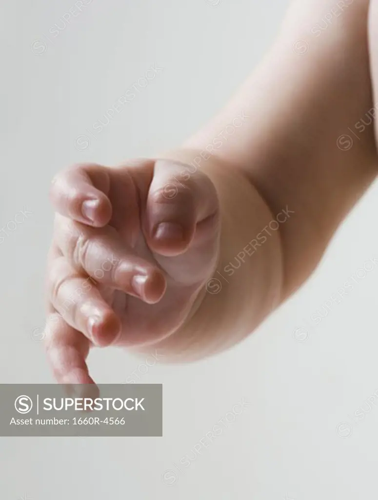 Close-up of a baby's hand