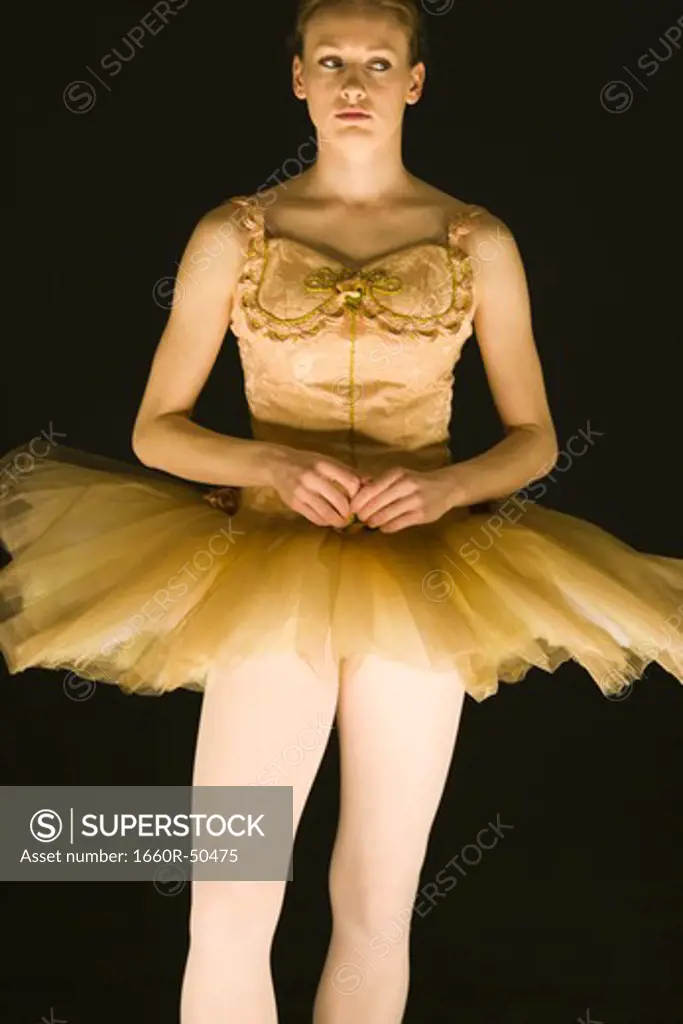 Portrait of ballet dancer