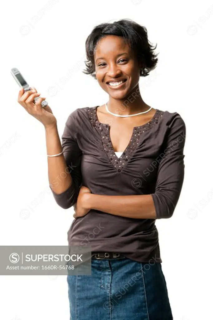 Female talking on cell phone