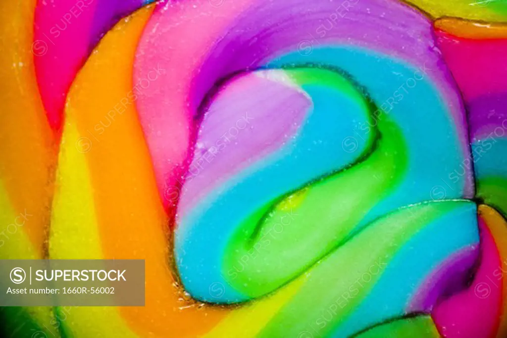 Multicoloured lollipop