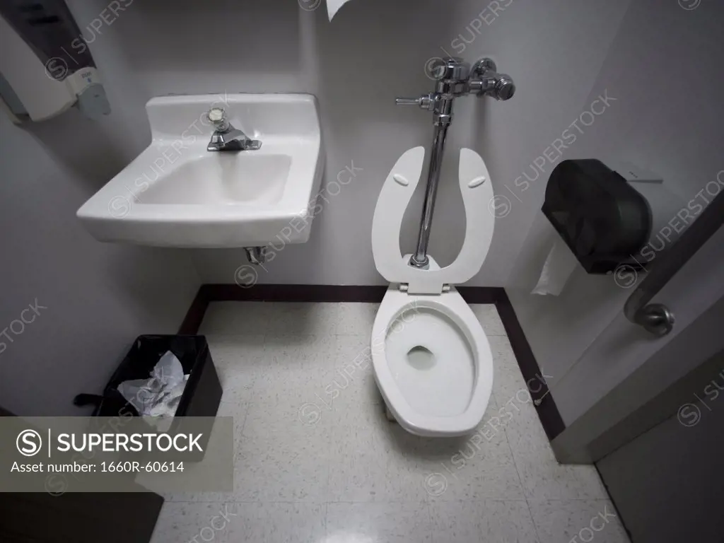 USA, Utah, Payson, Hospital toilet