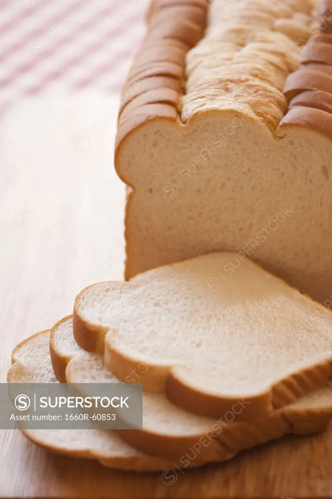 Loaf of sliced bread