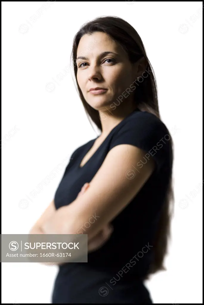 Woman smiling and posing