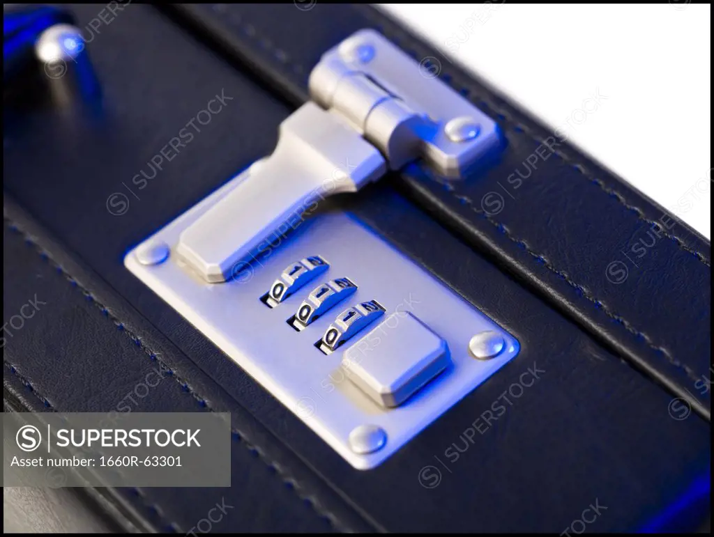 Close-up of a briefcase