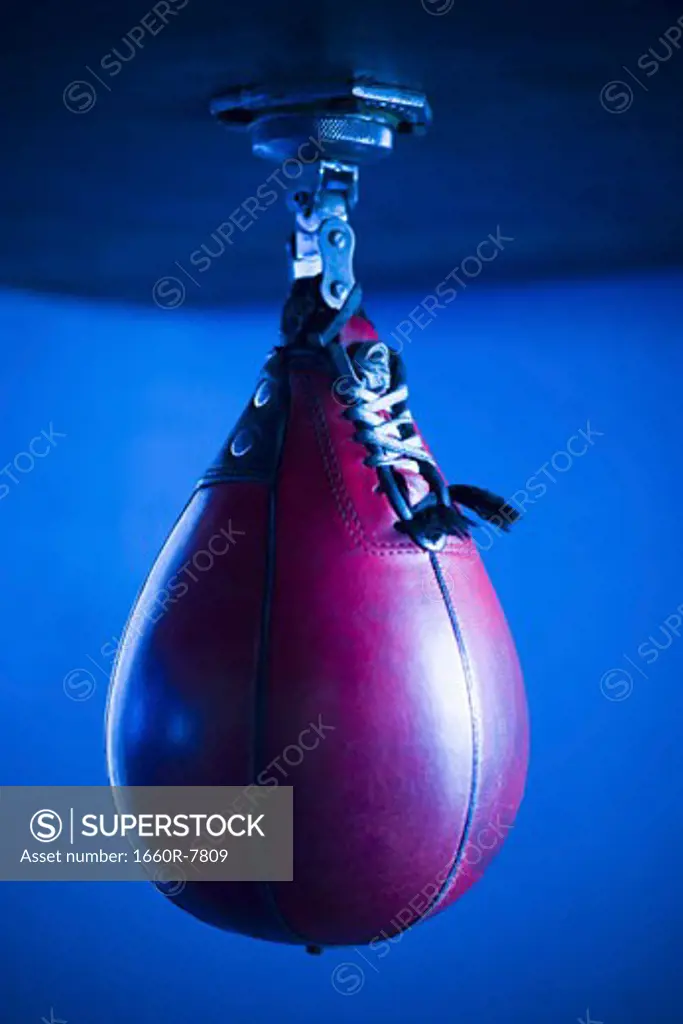 Close-up of a punching bag