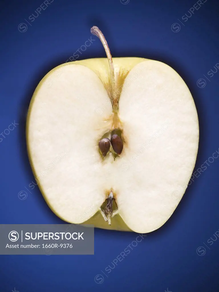 Close-up of a slice of an apple
