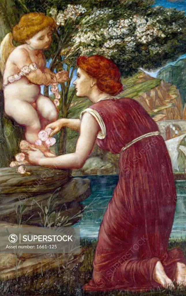 The Worship of Cupid Evelyn De Morgan (1855-1919 British) Private Collection